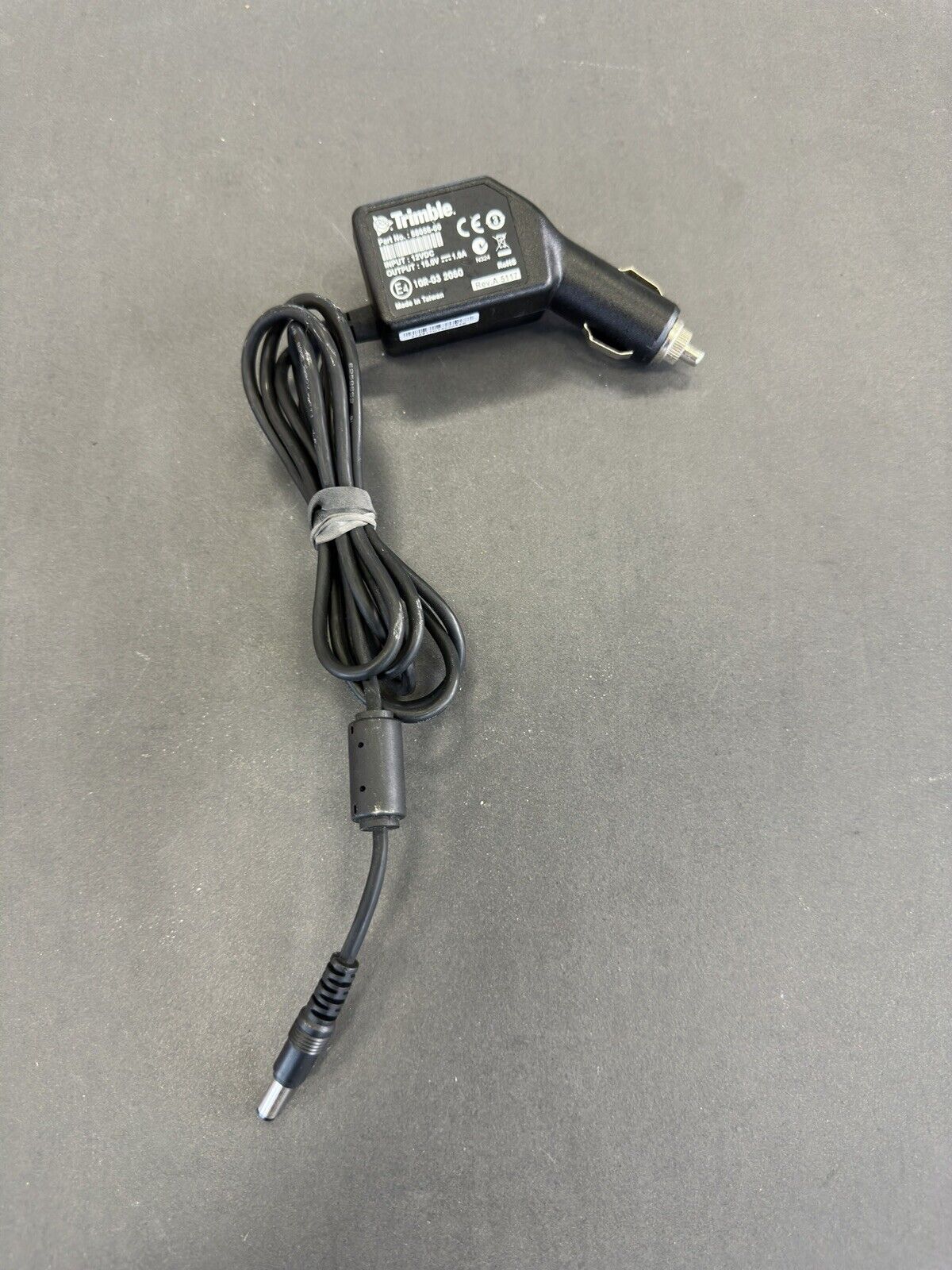 Trimble 15V 1A Vehicle Charger for Geo 6000 and Geo 7x P/N: 88056-00