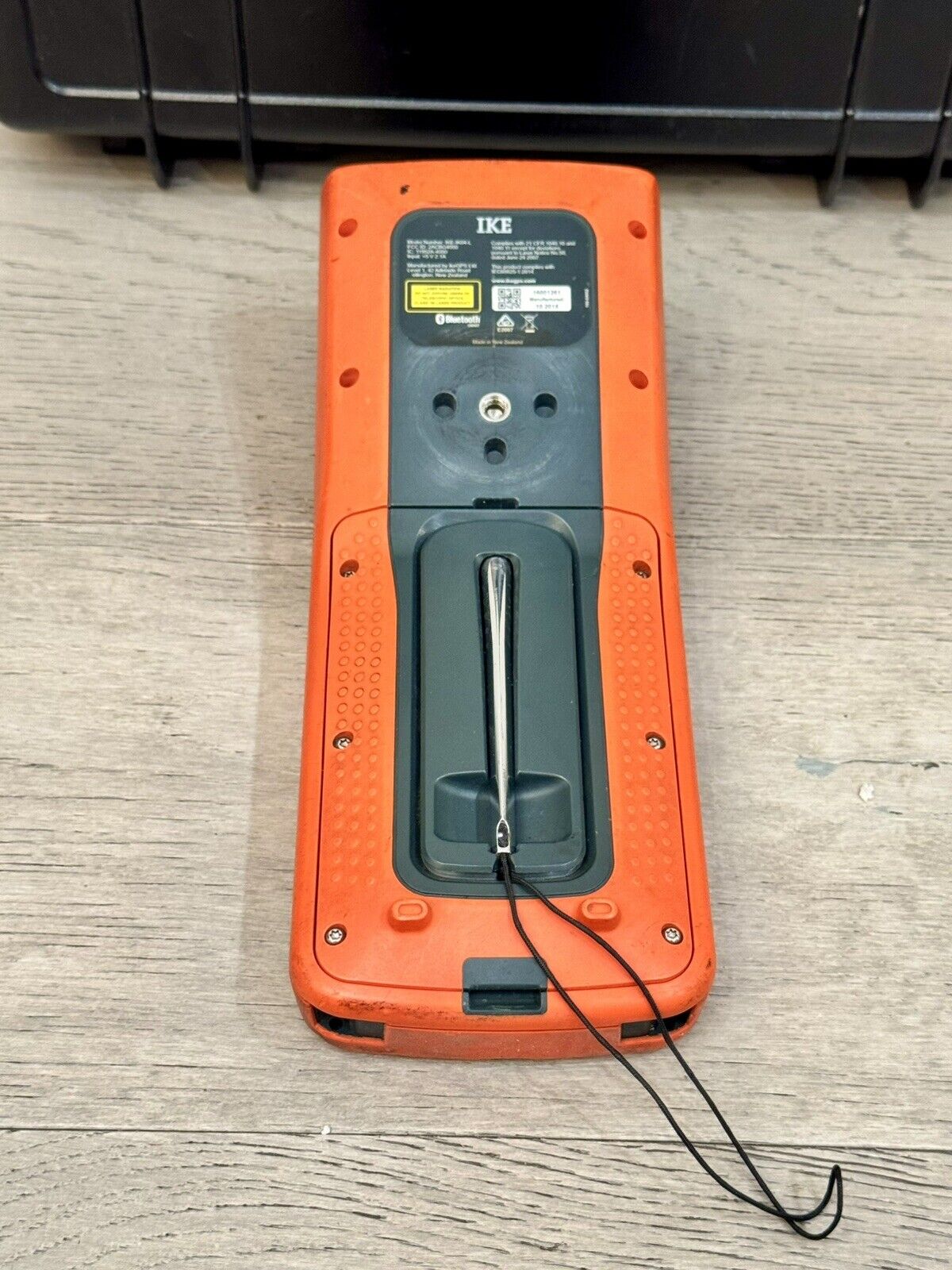 ike 4 GPS Data Collector with IKE Field 1.4.7 Installed ikeGPS Utility Measuring