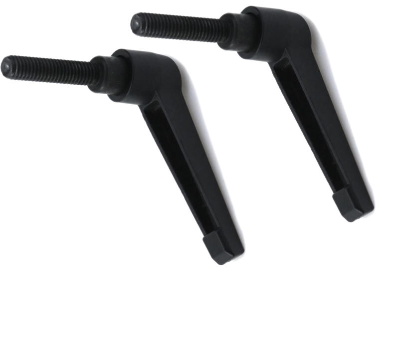 Trimble MS995 2X New Metal Rotating Clamping Levers MS992 MS990 MS980 GCS900