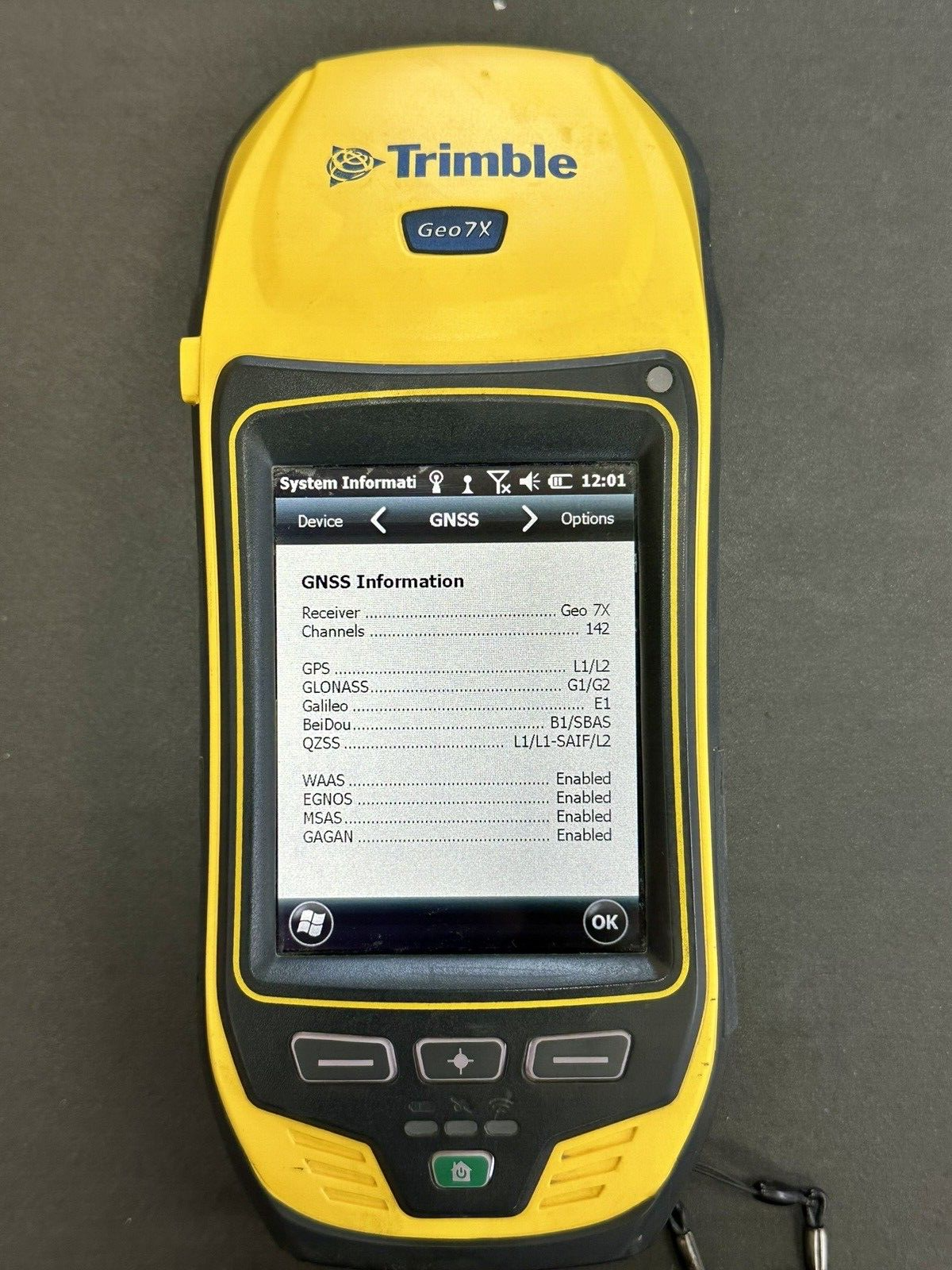 Trimble Geo 7X CM (NMEA, Floodlight, H-STAR, CM) TerraSync Pro 5.86 88180-05