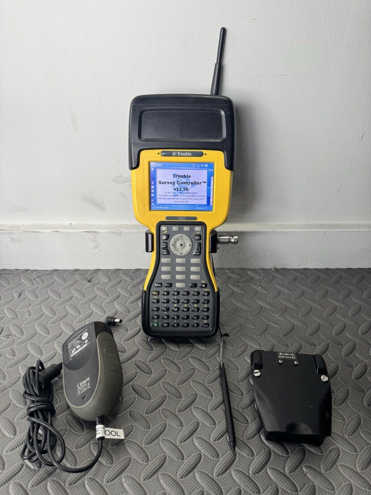 Trimble TSC2 Controller w/ 2.4 GHz Radio Survey Controller 12.50 & Extra Battery