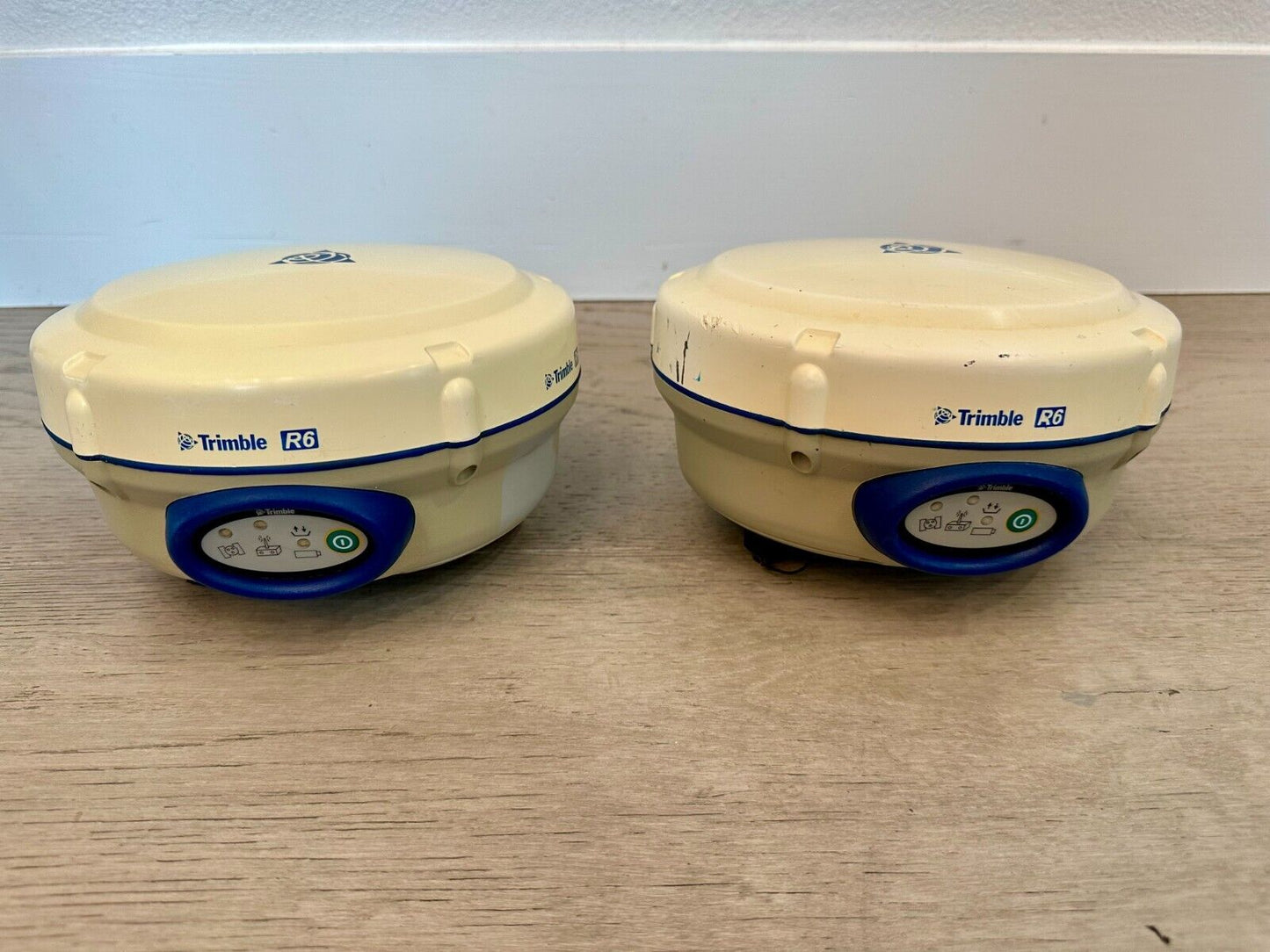 Trimble Dual R6 Model 2 Base & Rover RTK GPS GNSS GLONASS UHF Transmit Enabled
