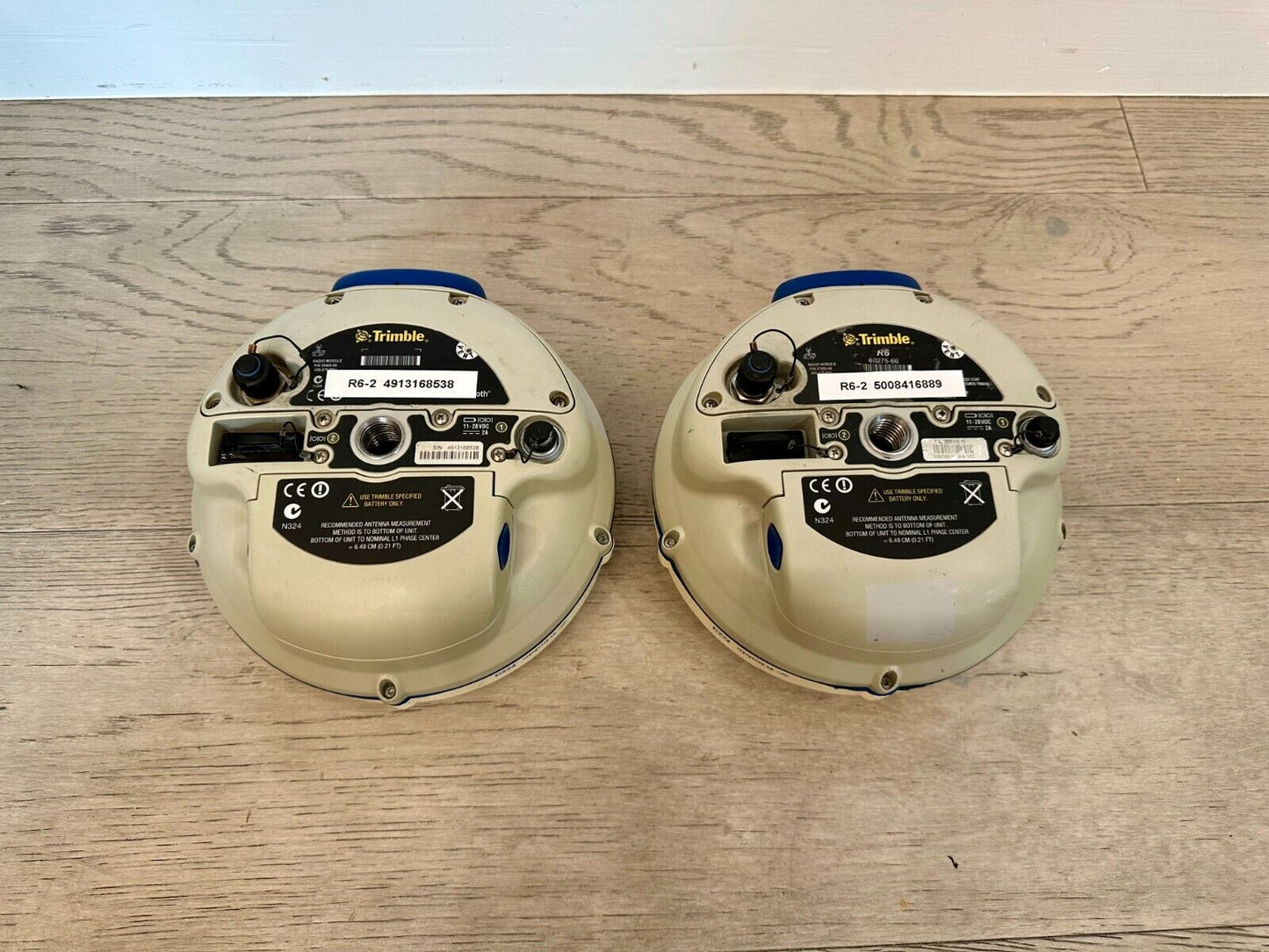 Trimble Dual R6 Model 2 Base & Rover RTK GPS GNSS GLONASS UHF Transmit Enabled