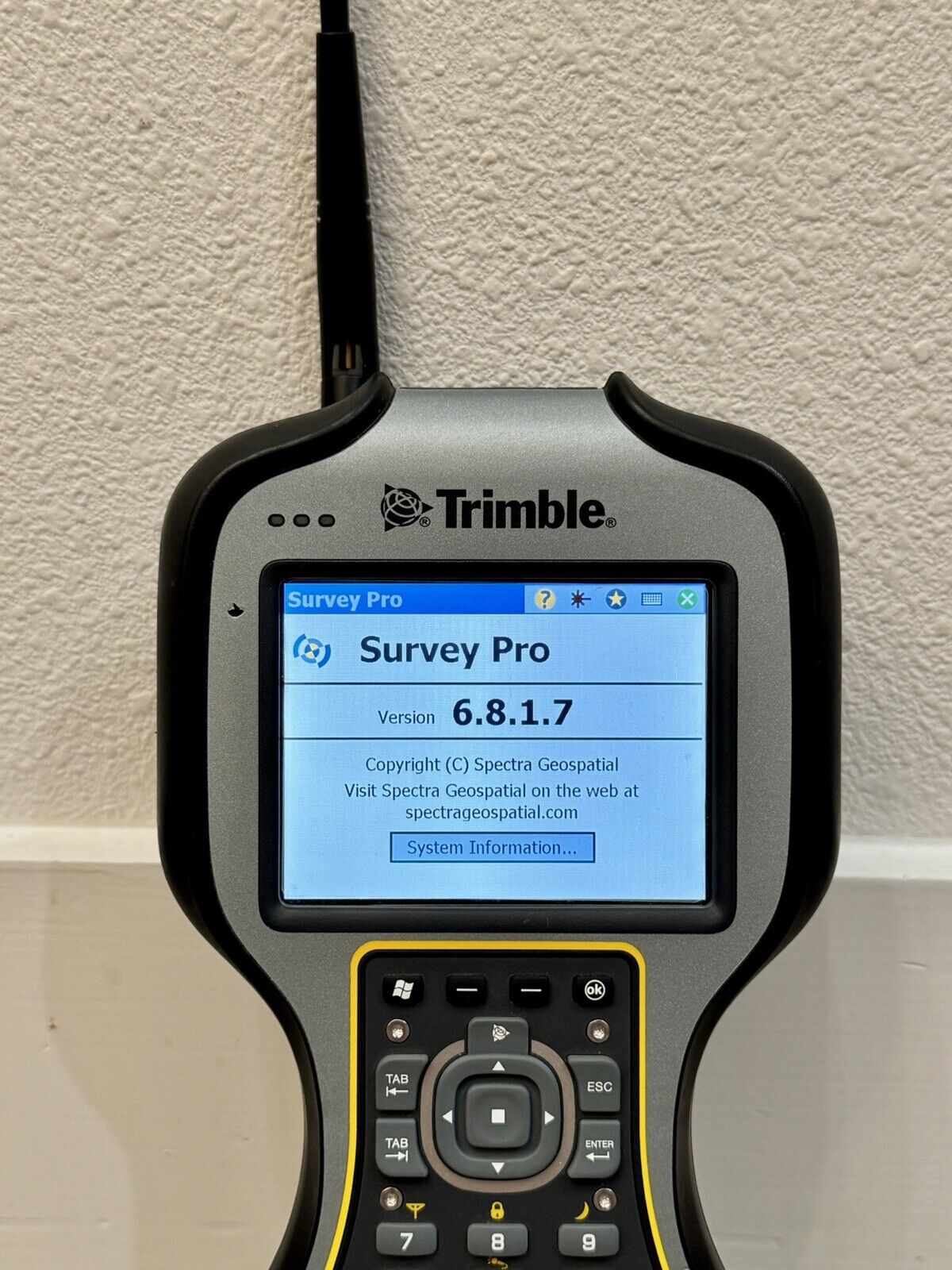 Trimble TSC3 Data Collector Survey Pro 6.8 MAX and 2.4GHz Radio Ranger 3