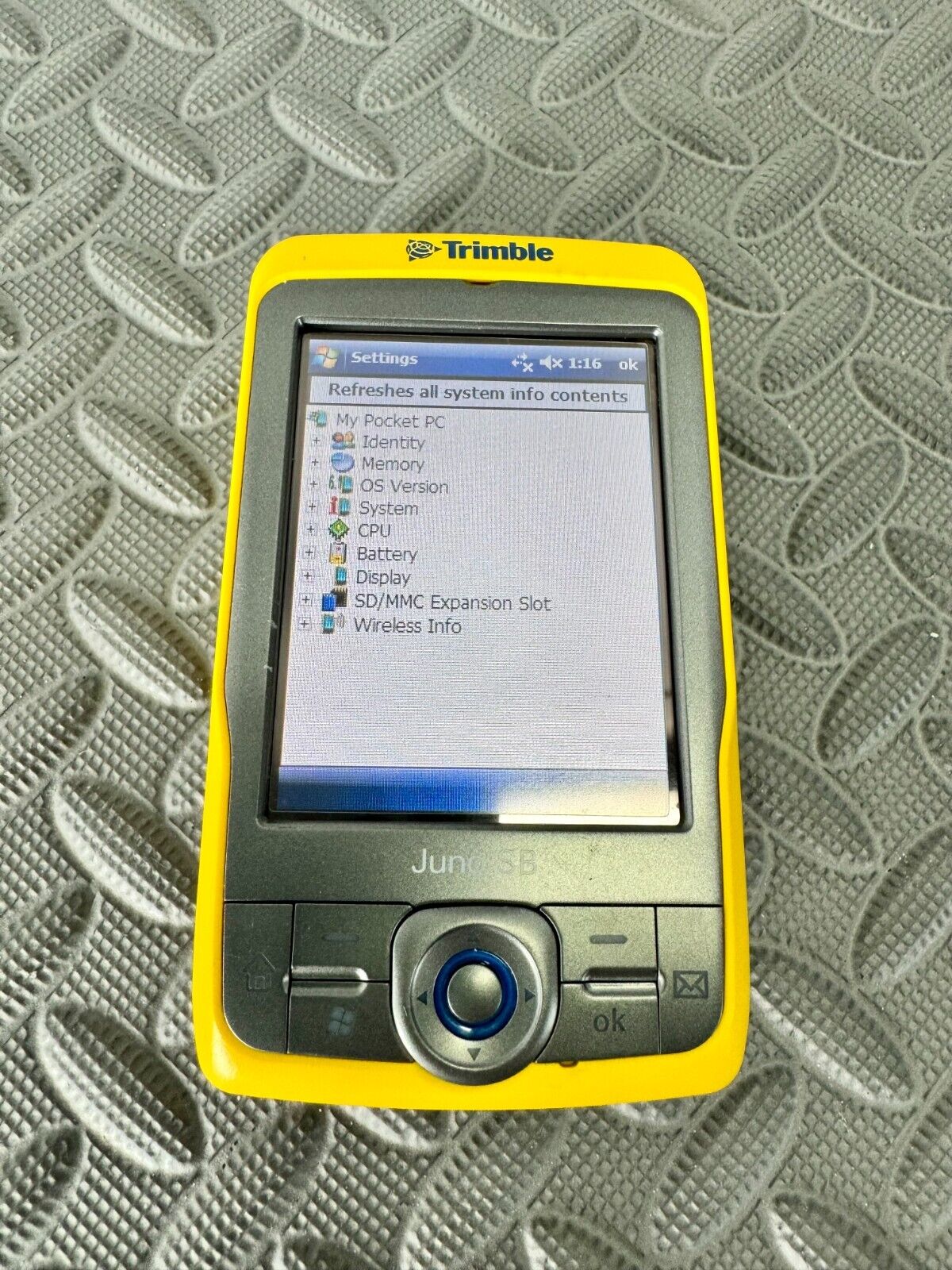 Trimble Juno SB Series GPS Handheld Mobile Mapping Data GNSS Receiver Collector