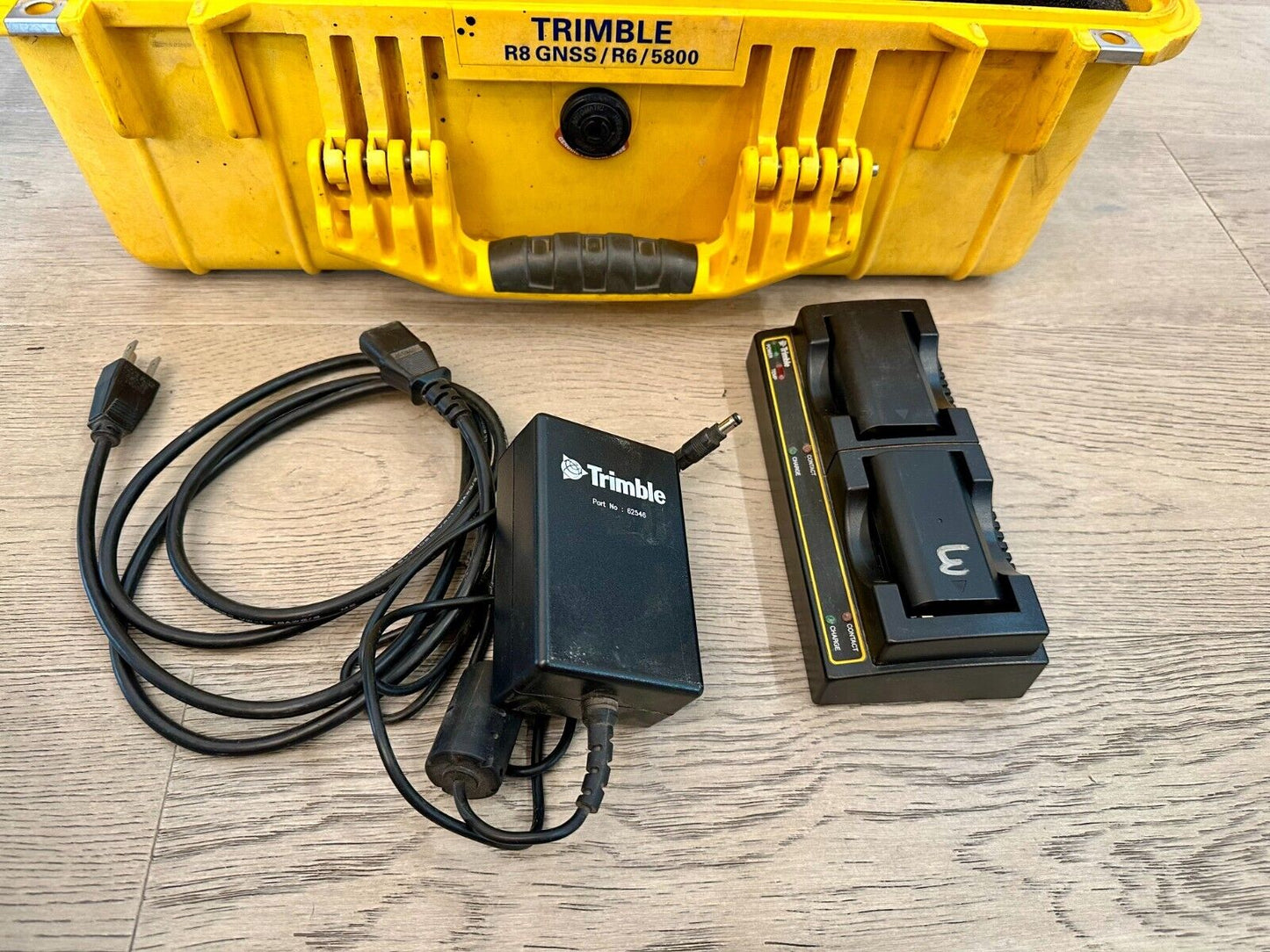 Trimble Dual R6 Model 2 Base & Rover RTK GPS GNSS GLONASS UHF Transmit Enabled