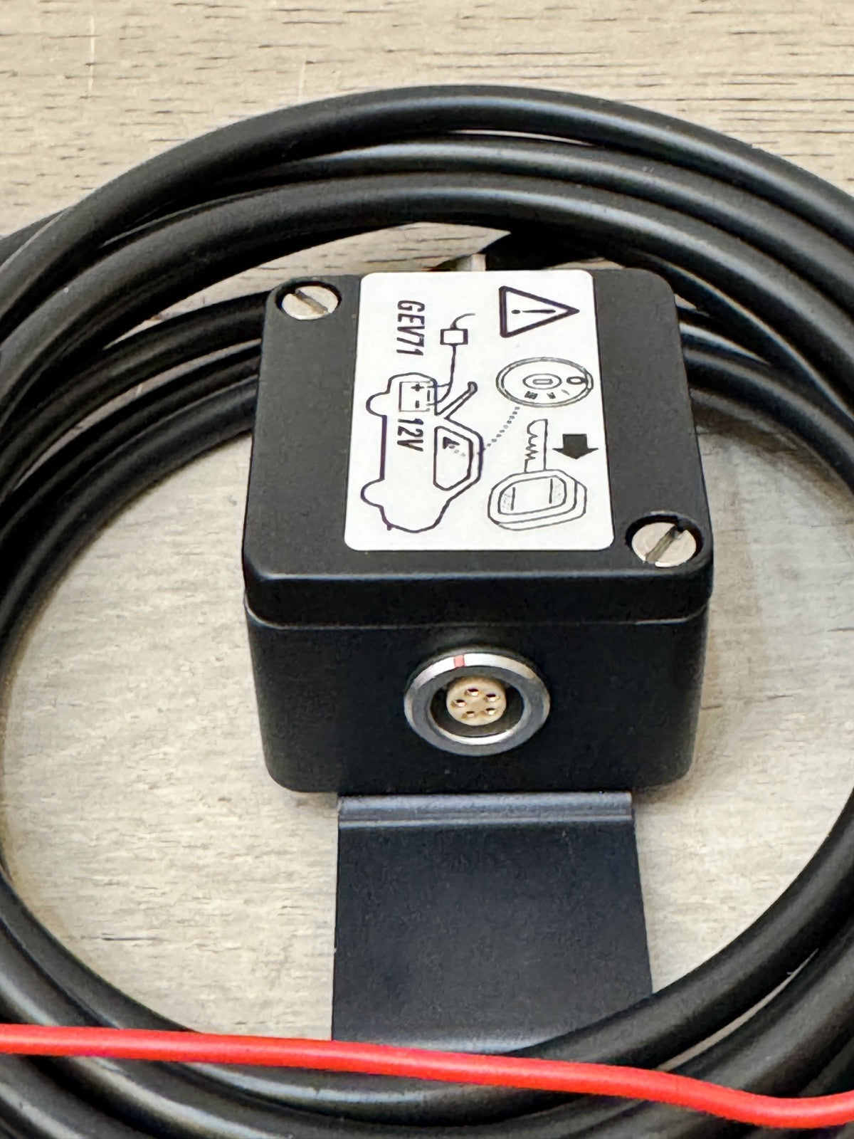 Leica GEV71 Car Battery Cable w/ Alligator Clips P/N: 439038