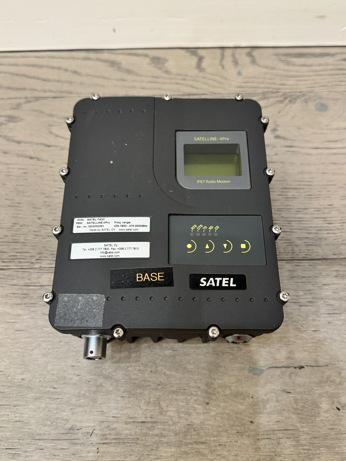Satel 4 Pro 35W Satel-TA30 Satelline-4Pro IP67 Radio Modem 406 - 470MHz
