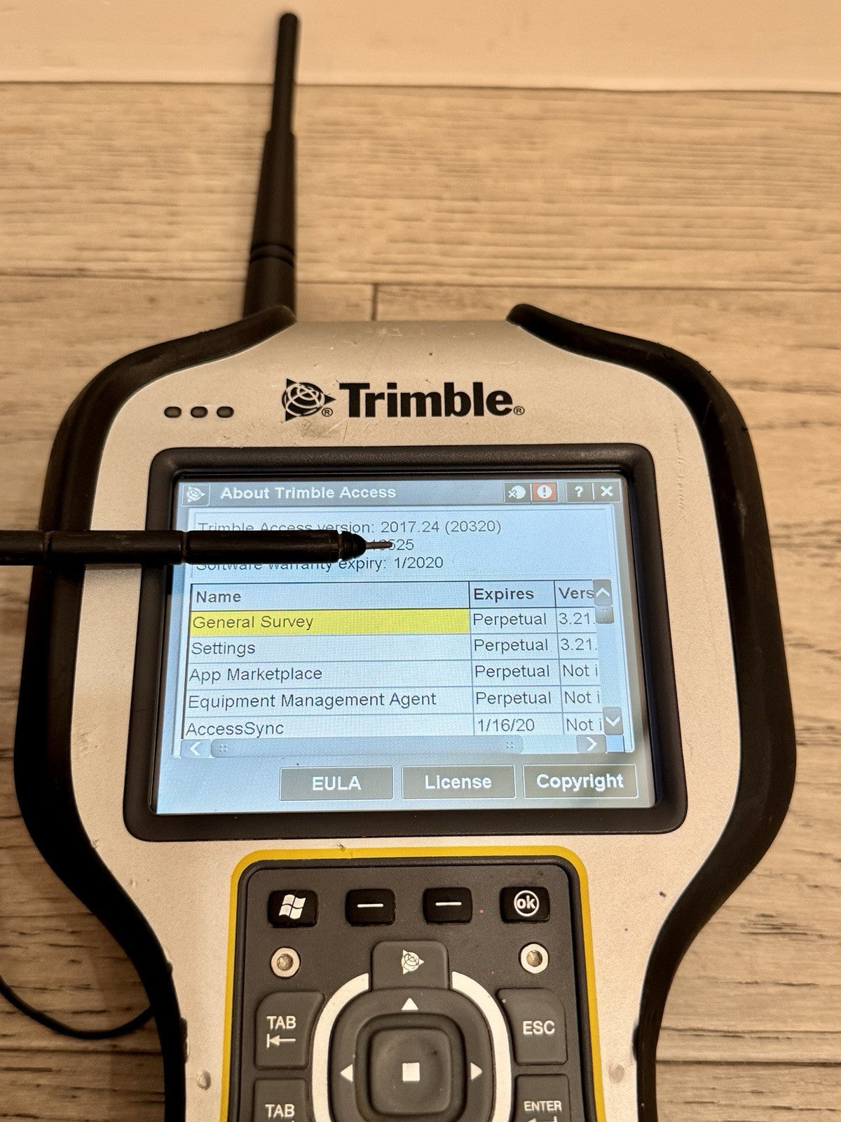 Trimble TSC3 Data Collector 2.4GHz Internal Radio Robotic Trimble Access 2017.24