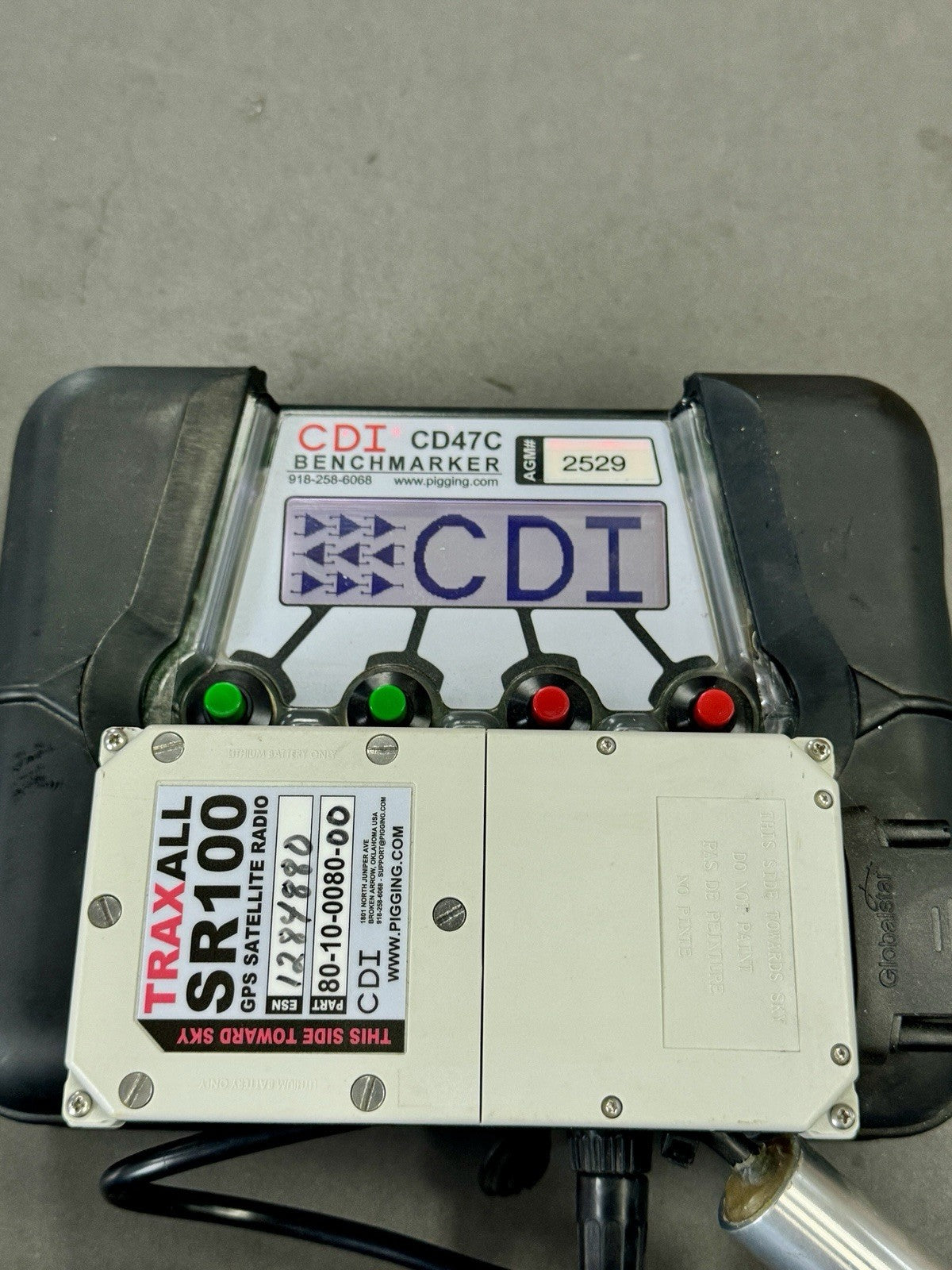 CDI CD47C TRAXALL SR100 Pipeline Pig Tracking Receiver Pipeline Inspection Tool