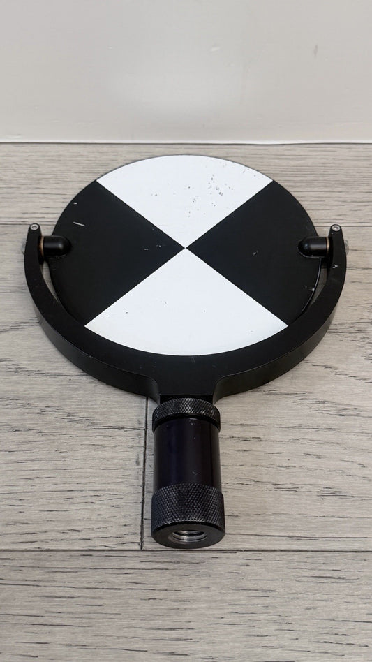 Leica 6” Circular Planar HDS Target Tilt And Turn 5/8” Threaded 793530