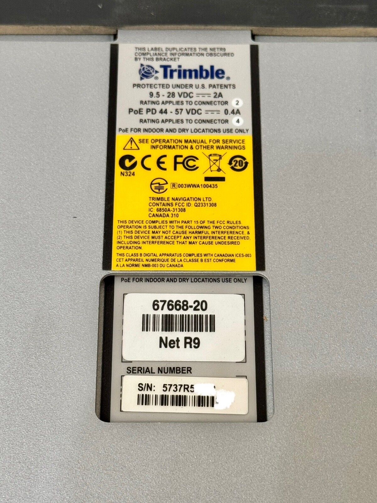Trimble NetR9 Ti-2 GNSS GPS Reference Station RTK CORS VRS Galileo GNSS Net R9