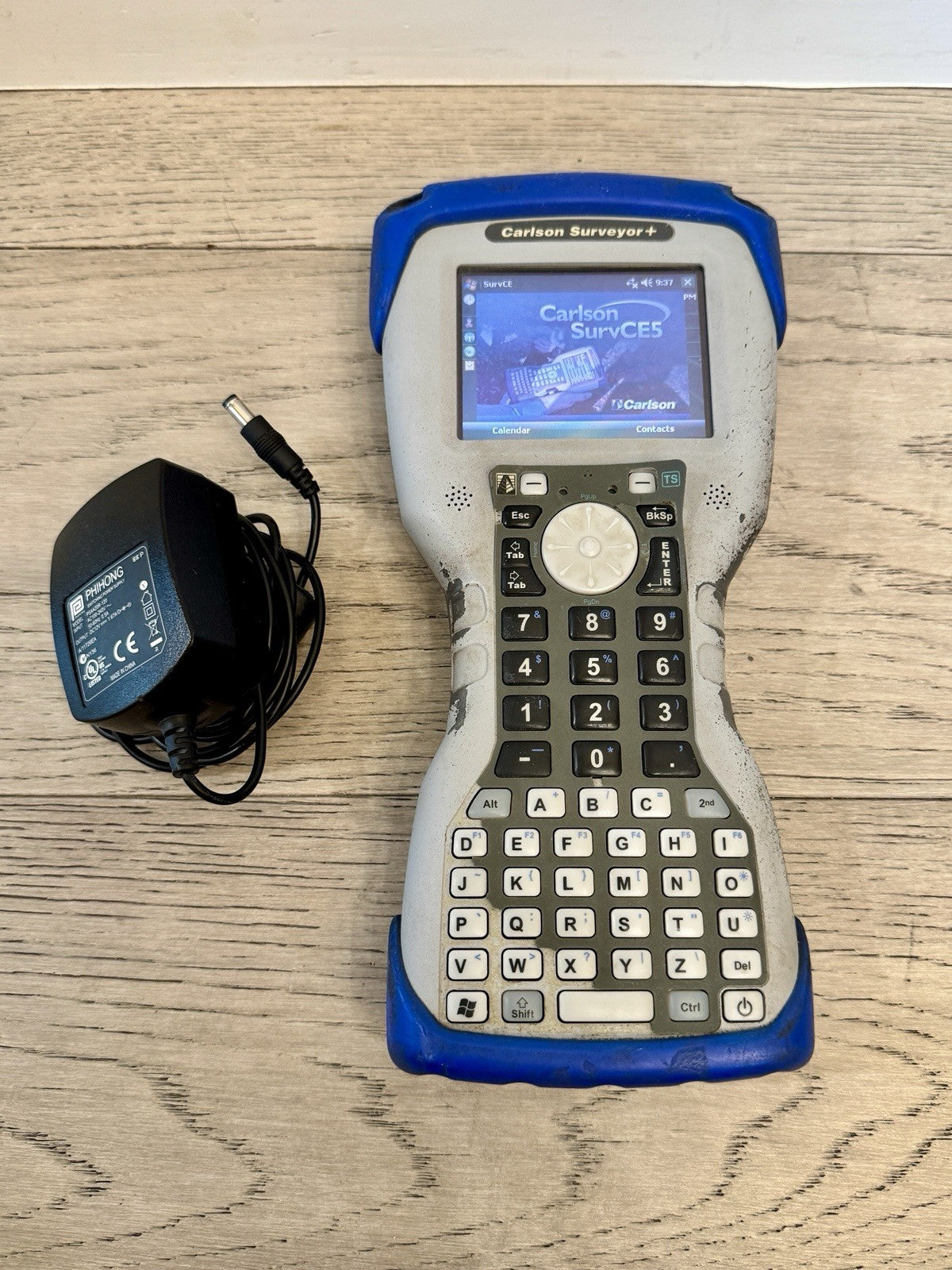 Carlson Surveyor + Data Collector  w/ SurvCE 5.09 TS GPS Robotics Roads Enabled