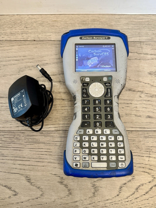 Carlson Surveyor + Data Collector  w/ SurvCE 5.09 TS GPS Robotics Roads Enabled