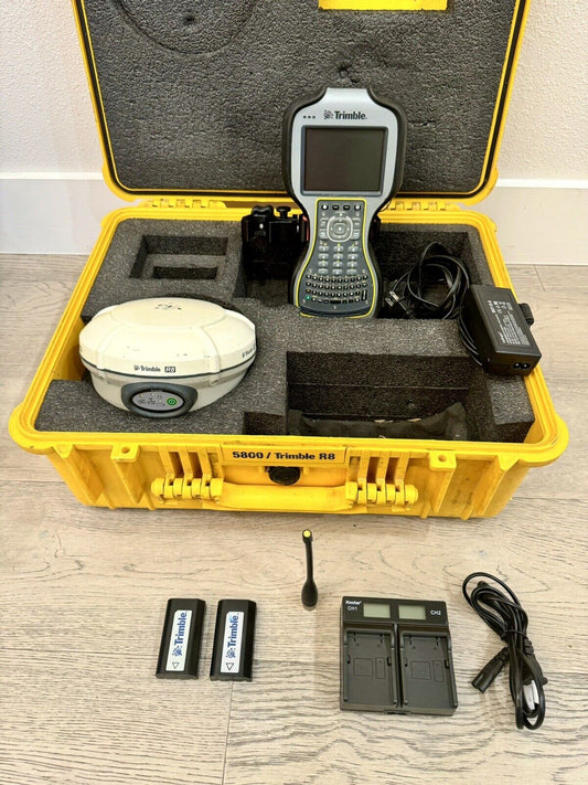 Trimble R8 Model 4 UHF 450MHz RTK GPS GNSS Base or Rover RTK TSC3 w/ Access 2017