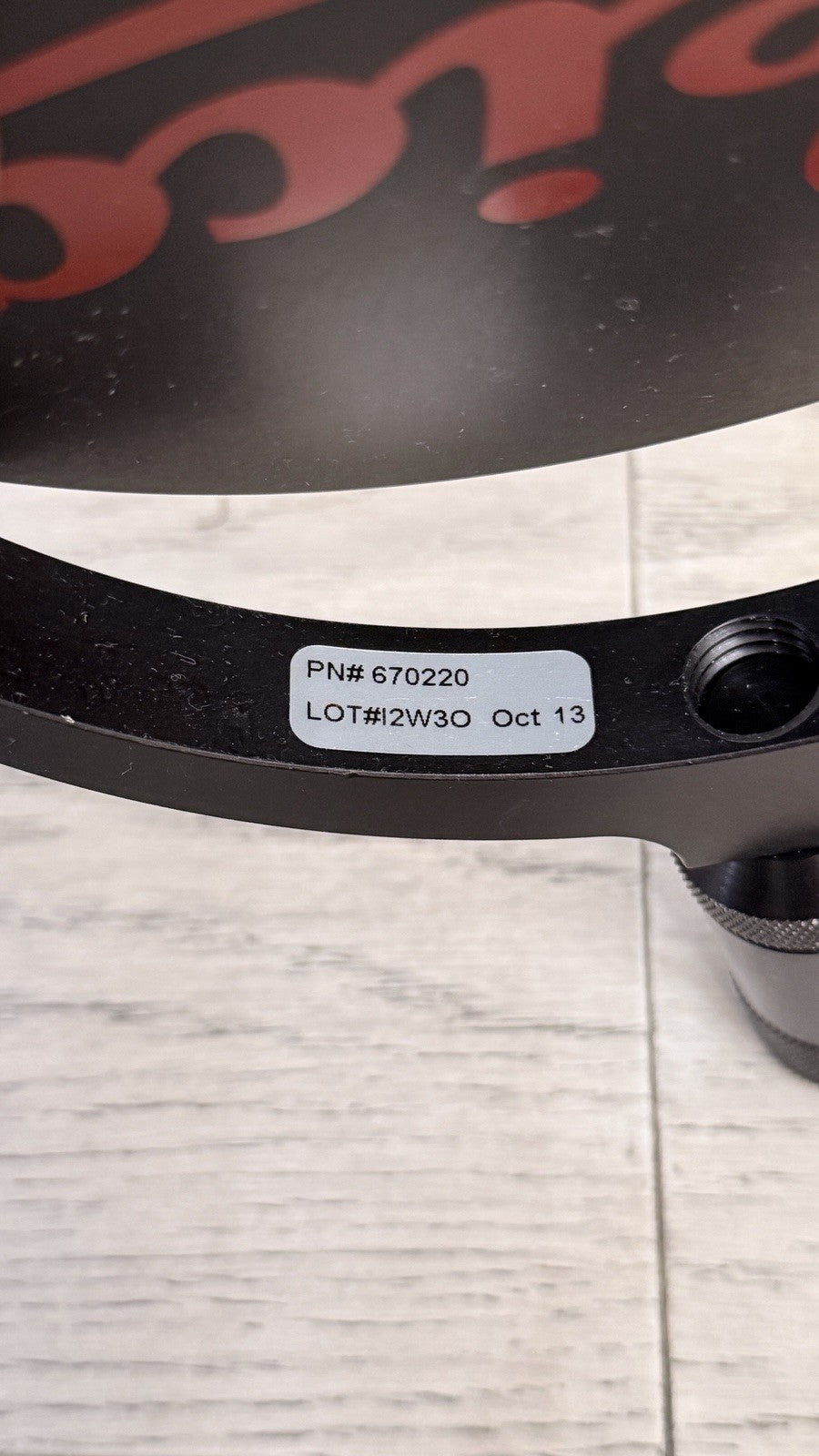 Leica 6” Circular Planar HDS Target - Tilt And Turn 5/8” Threaded 670220