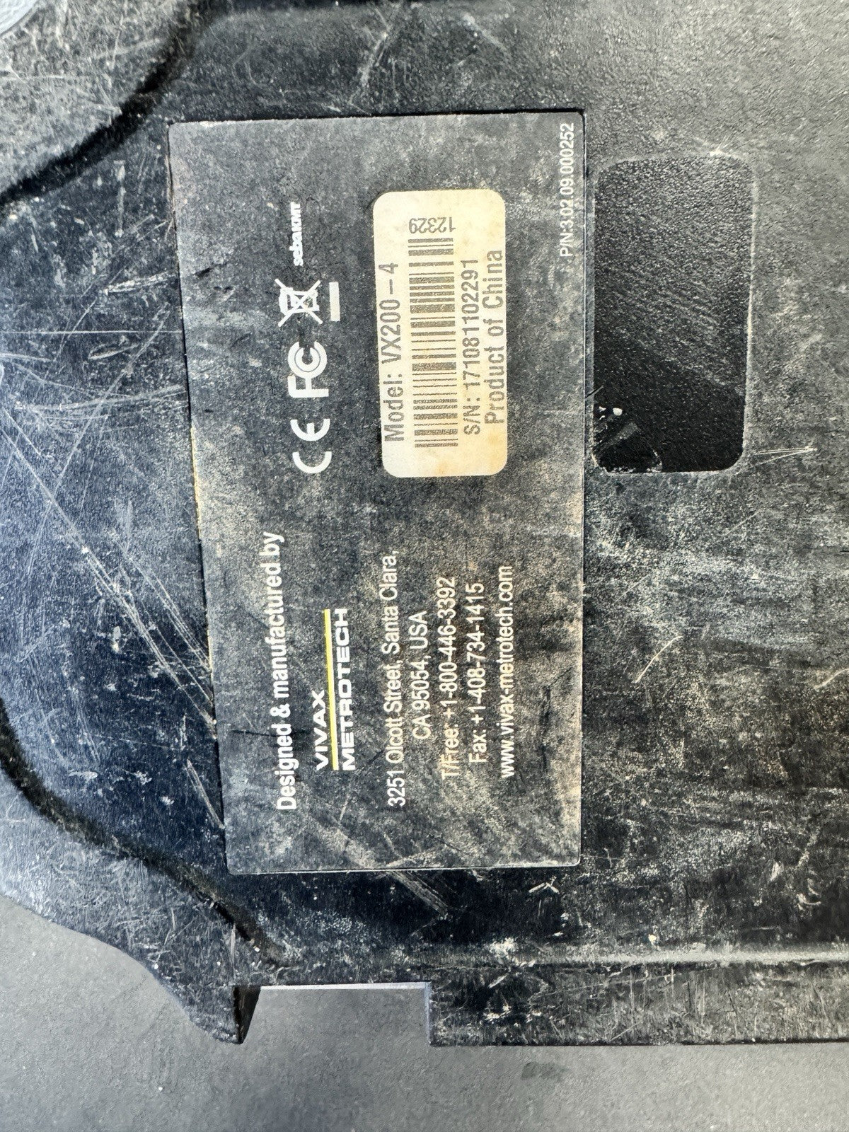 Metrotech Vivax vLoc Pro VX200-2 Line Locator Wand & VX200-4 Transmitter