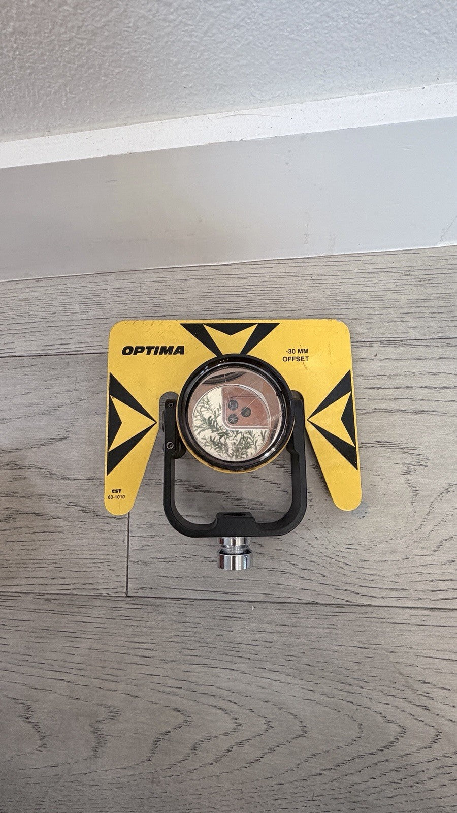 CST / Berger Optima All Metal Prism Yellow 0/-30mm Single Tilt P/N: 63-1010